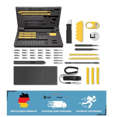 HOTO 48-in-1 Elektroschraubendreher Set für präzise Reparaturen von Geräten