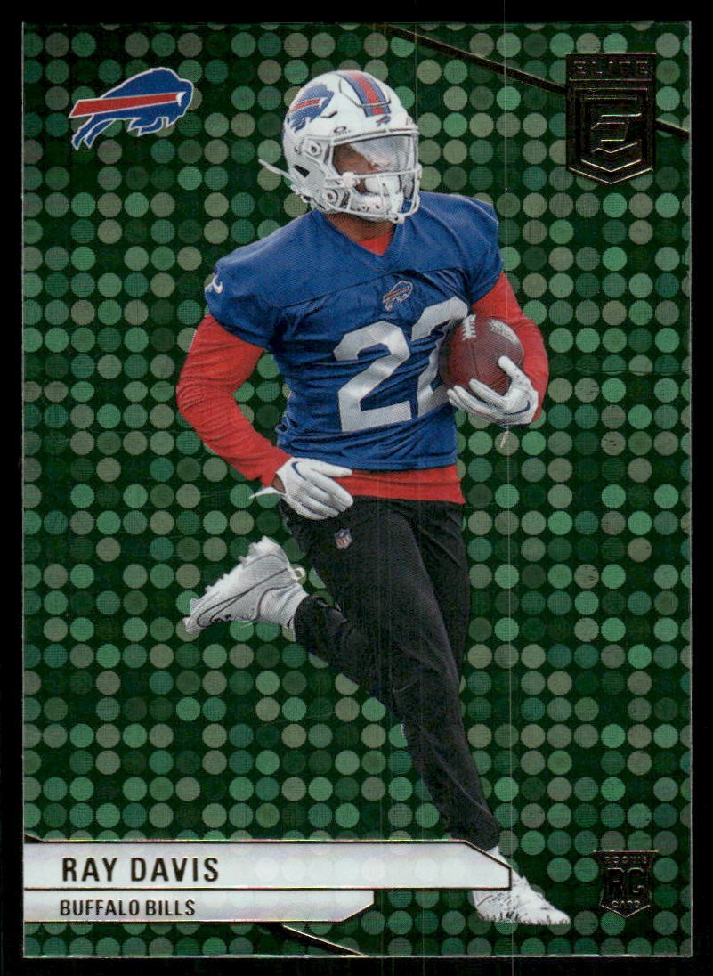 2024 Donruss Elite #154 Ray Davis Green Disco