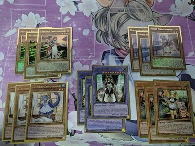Yugioh Complete Dragonmaid Deck: Sheou Hospitality Chamber Tidyi **HOT** +  Bonus