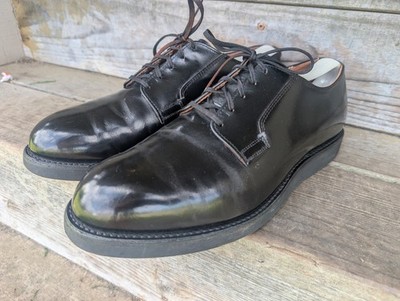 Red Wing Y2K Postman 101 Black Leather Oxford Lace Up Working