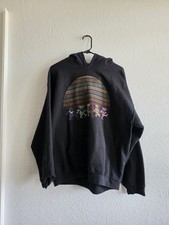 Men's Gildan Black Grateful Dead Bears Hoodie Size L