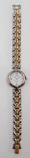 Timex Essentials Quartz Analog Ladies Watch Two Tone Gold Silver Sz. 6"
