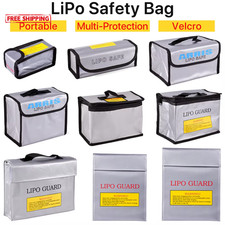Lipo Battery Safe Guard Fireproof Explosionproof Bag Charge Storage for RC Car