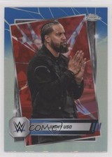 2025 Topps Chrome WWE Red & Blue Refractor Jimmy Uso #56 5b1