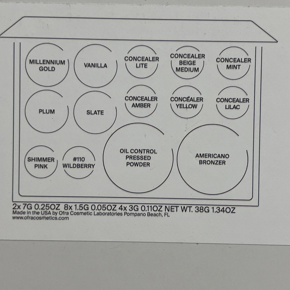 OFRA Pro палитра смешанный профессиональный палитра - Изображение 3 из 4