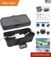 Outdoor Electrical Box - Durable Waterproof Cover for Holiday Lights