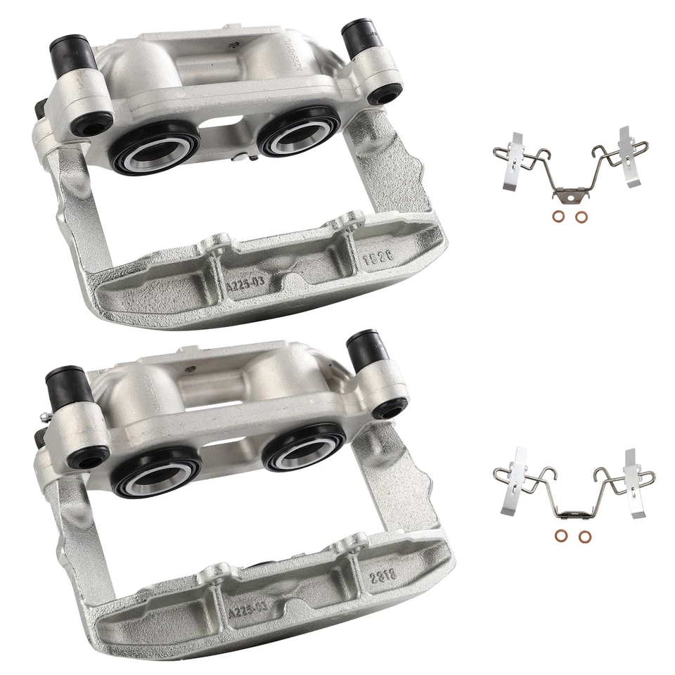 Pinzas de freno delanteras 2 piezas para Audi A6 Quattro 2000-2001 2000-2001 Audi S4 2000-2003 2004 Foto 3 de 4