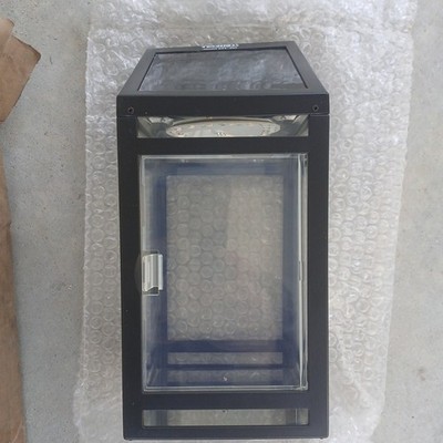 Techko STL-205  outdoor solar Powered dusk to dawn Led Light NIOB black