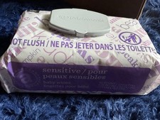 Amazon Elements Sensitive Baby Wipes Not Flush - Sensitive Baby Wipes 8 pack