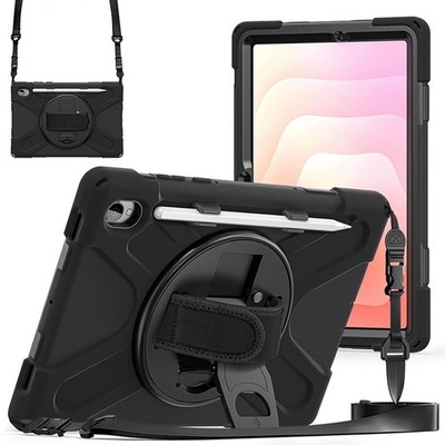 AMZER TUFFEN CASE WITH 360 DEGREE ROTATING HOLDER WITH HAND STRAP FOR SAMSUNG GA