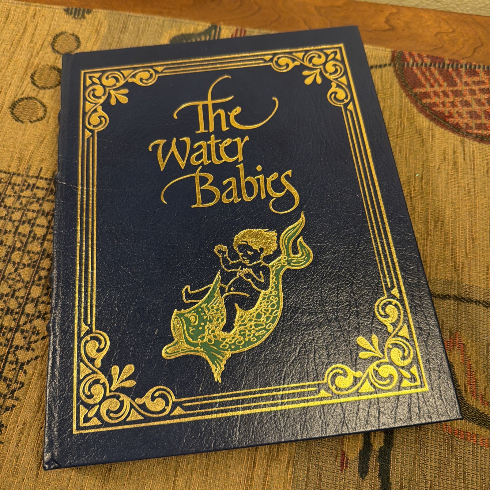 Easton Press THE WATER BABIES Charles Kingsley 1ST ED 1986 LEATHER FINE/RARE!