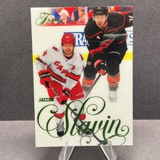 2025-26 Flair #21 Jaccob Slavin Image B Variant #/349