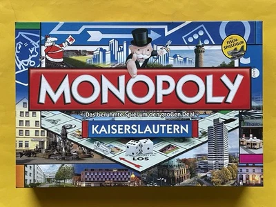 Kaiserslautern MONOPOLY Spiel FC Metall FIGUR Trikot BOX Fisch 1. FCK Betze OVP - Bild 1 von 4