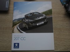 Autoprospekt Peugeot 207 CC