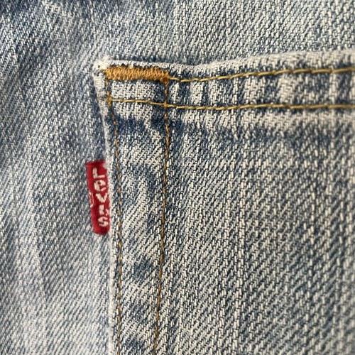 Levis Jeans Mens 38x32 Blue 569 Loose Straight Relaxed Fit Faded Light Wash Tab - Picture 8 of 9