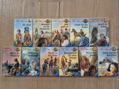 11x Sattelclub Bücher Paket, Bonnie Bryant, Sehr guter Zusand