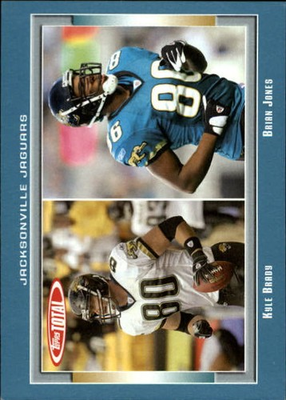 #ad 2006 Topps Total Blue #390 Brian Jones Kyle Brady FB $1.00
