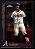 Ozzie Albies 2025 Topps Chrome #206 Braves MLB READ FREE SHIPPING AutographDen