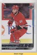 2018-19 Upper Deck Young Guns Clark Bishop #494 READ fv4