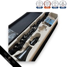 Nuvo Clarinet Body Black Plastic with Hard Case and Accessories
