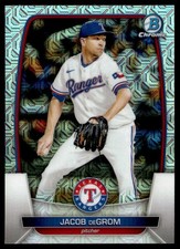 2023 Bowman Jacob deGrom Texas Rangers #54