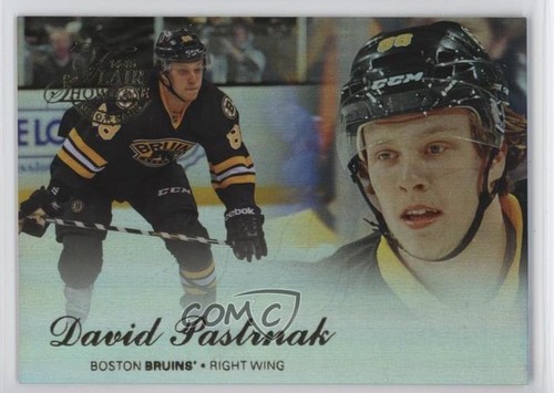 2014 Fleer Showcase David Pastrnak [Masterpiece] #63 card