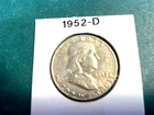 1952-D Franklin Half dollar Great shape 90% silver
