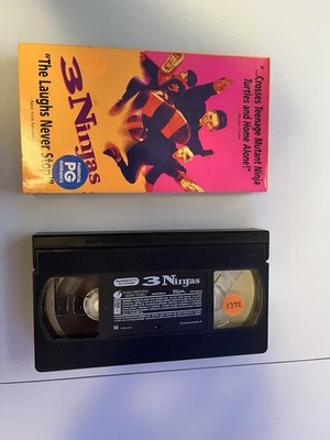 3 Ninjas VHS, 1993 Chad Power Victor Wong Michael Treanor Tested