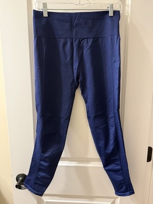 FABLETICS SYNC Seamless High waisted perforated 7/8 Legging Size L Navy Blue