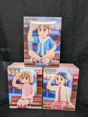 CITY THE ANIMATION Noodle Stopper Figure Wako Izumi Niikura Nagumo Set of 3