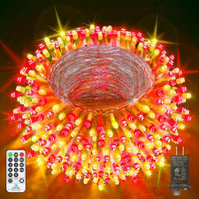 403 FT 1000 LED Christmas Lights Outdoor Decorations Super Long Fairy String Lig