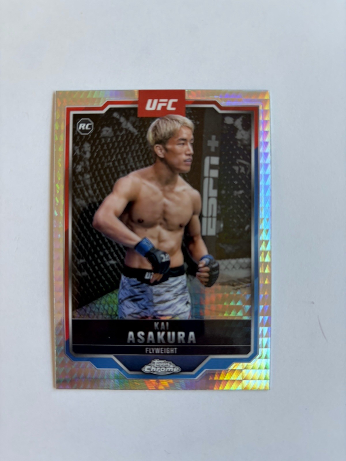 2025 Topps Chrome UFC Kai Asakura Prism Refractor #161