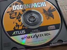 LIKE NEW ✹ DODONPACHI ✹ Sega Saturn Game JAPAN ✹ W/Spine & Reg✹ COMPLETE