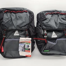 Axiom Seymour Oceanweave P35+ Twin Panniers Set Commuter Bicycle OPEN PACKAGE