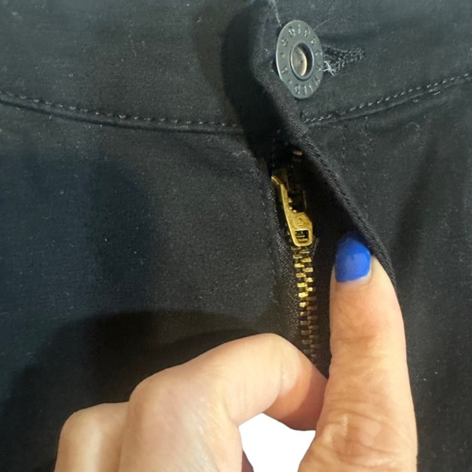 AG Adriano Goldschmied Black The Stilt Cigarette Leg Skinny Jeans Women’s 28R thumbnail 6