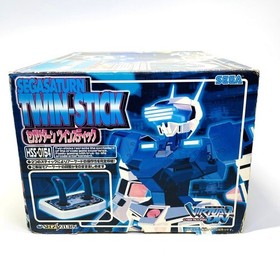 Sega Saturn Twin Stick HSS-0151 Controller HSS-0154 OPEN Box for Virtual-On