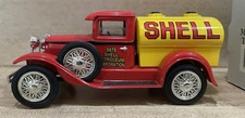 Spec Cast Shell Oil Model A Ford Tanker Truck Coin Bank Limited Edition #2039