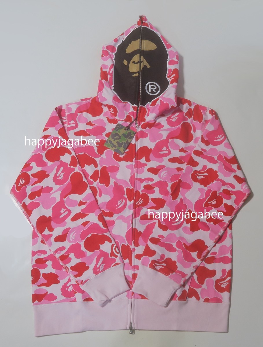 A BATHNIG APE Men's ABC CAMO 2ND APE FULL ZIP HOODIE 1L80115006 b