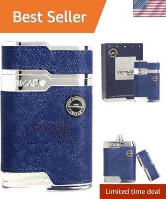 Armaf Voyage Bleu 3.4 oz - Refreshing Aquatic Fragrance for Daily Wear