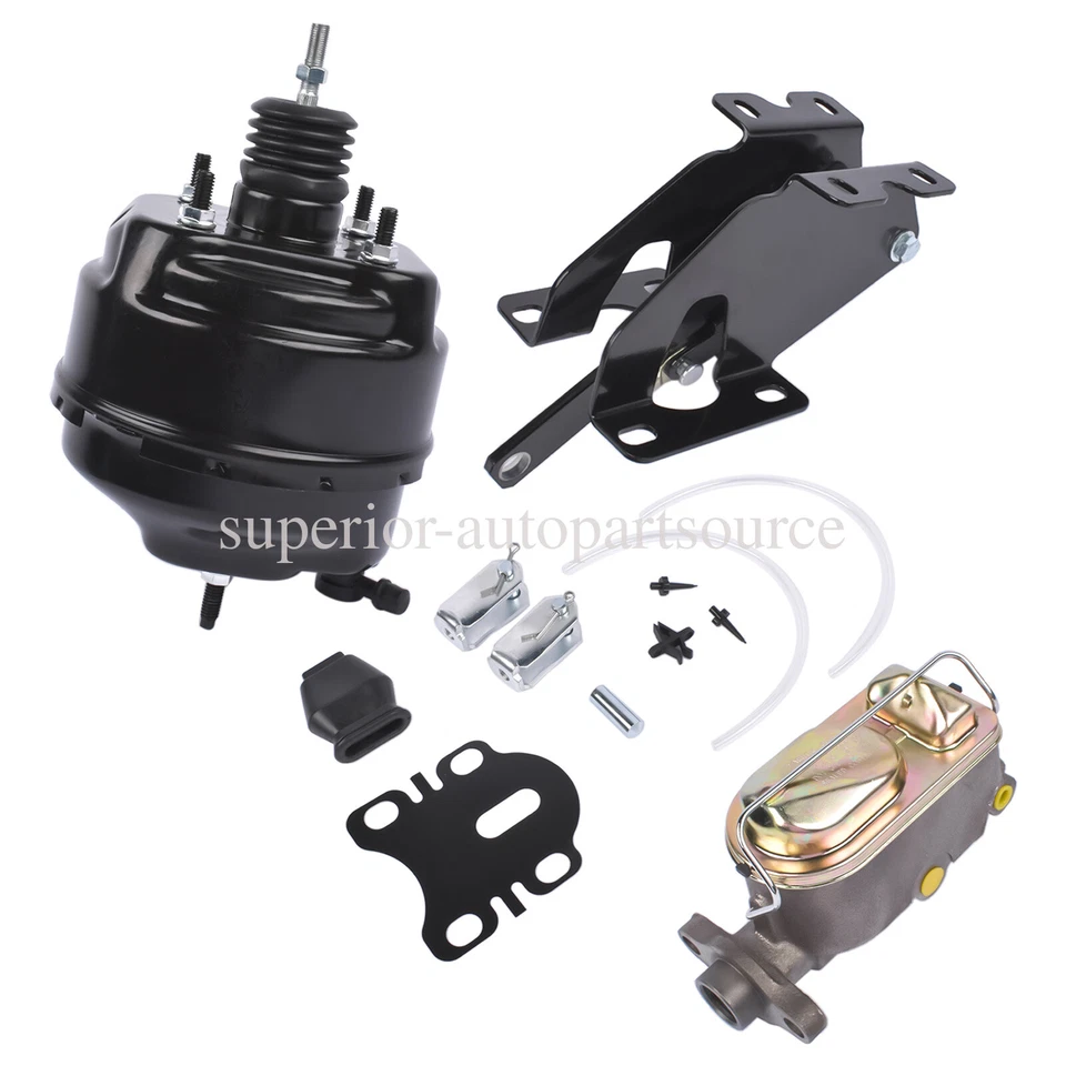 For 1967-1971 Ford Fairlane Torino 8'' Dual Power Brake Booster Conversion Kit - Image 2 of 4