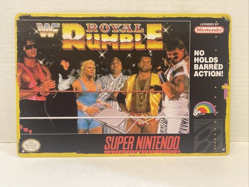 super nintendo wwf royal rumble TinPoster Ljn Bret Hart Razor Ramon ...