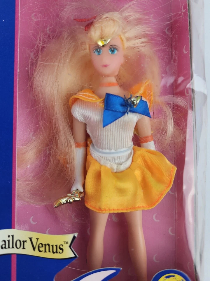 Muñeca de aventura Sailor Moon 6" Bandai 1995 de colección completa en caja Foto 2 de 4