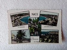Postcard - Nice - its Promenade, Grands Hotels, Palais, Gardens...