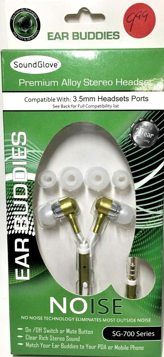 Ear Buddies SG-700 Premium Alloy Stereo Headset