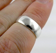 Wheeler Manufacturing Sterling Silver Band Ring 925 Size 5.5 Weighs 3.6g 6.09mm