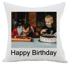 Personalised Custom Cushion Cover, Add Name or Photo, Handmade Pillow Case