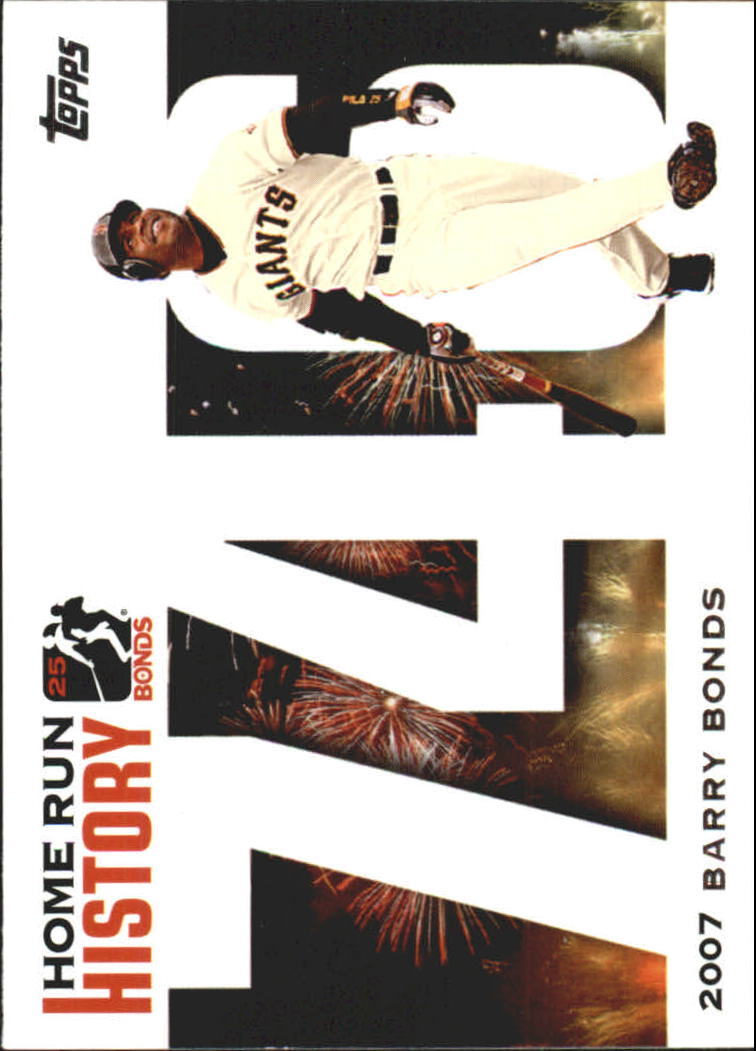 2005 Topps Barry Bonds Home Run History #746 Barry Bonds HR746