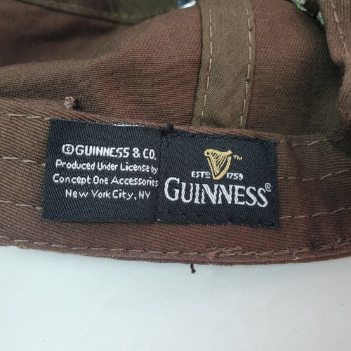Guinness Official Merchandise Saint Patricks Day Hat Adjustable Baseball Cap - Picture 9 of 11