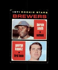 1971 TOPPS BASEBALL CARD MILWAUKEE BREWERS  #204 ROOKIE STARS