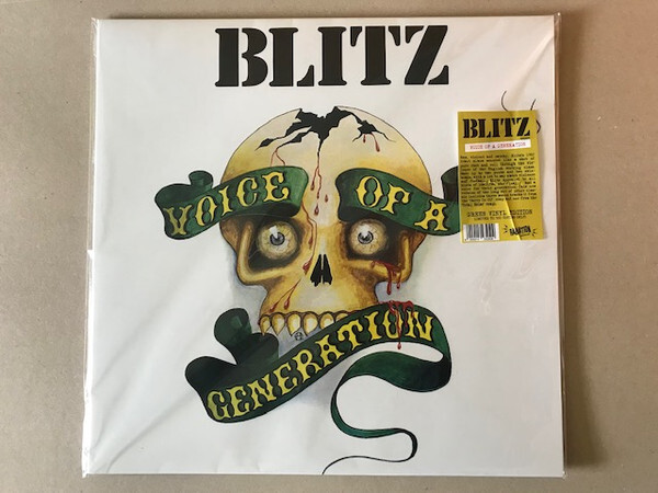 LP BLITZ VOICE OF A GENERATION オ Blitz - Voice Of A Generation LP Black Vinyl Album - NEW